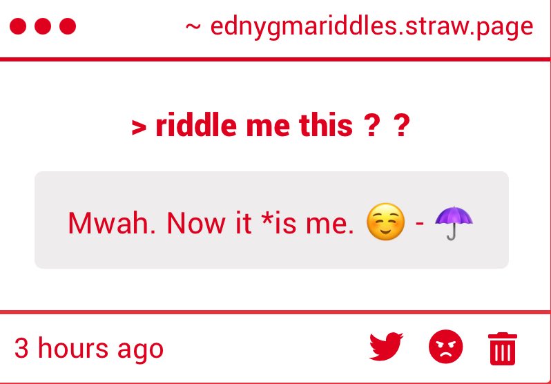 > Mwah. Thank you Ozzie.