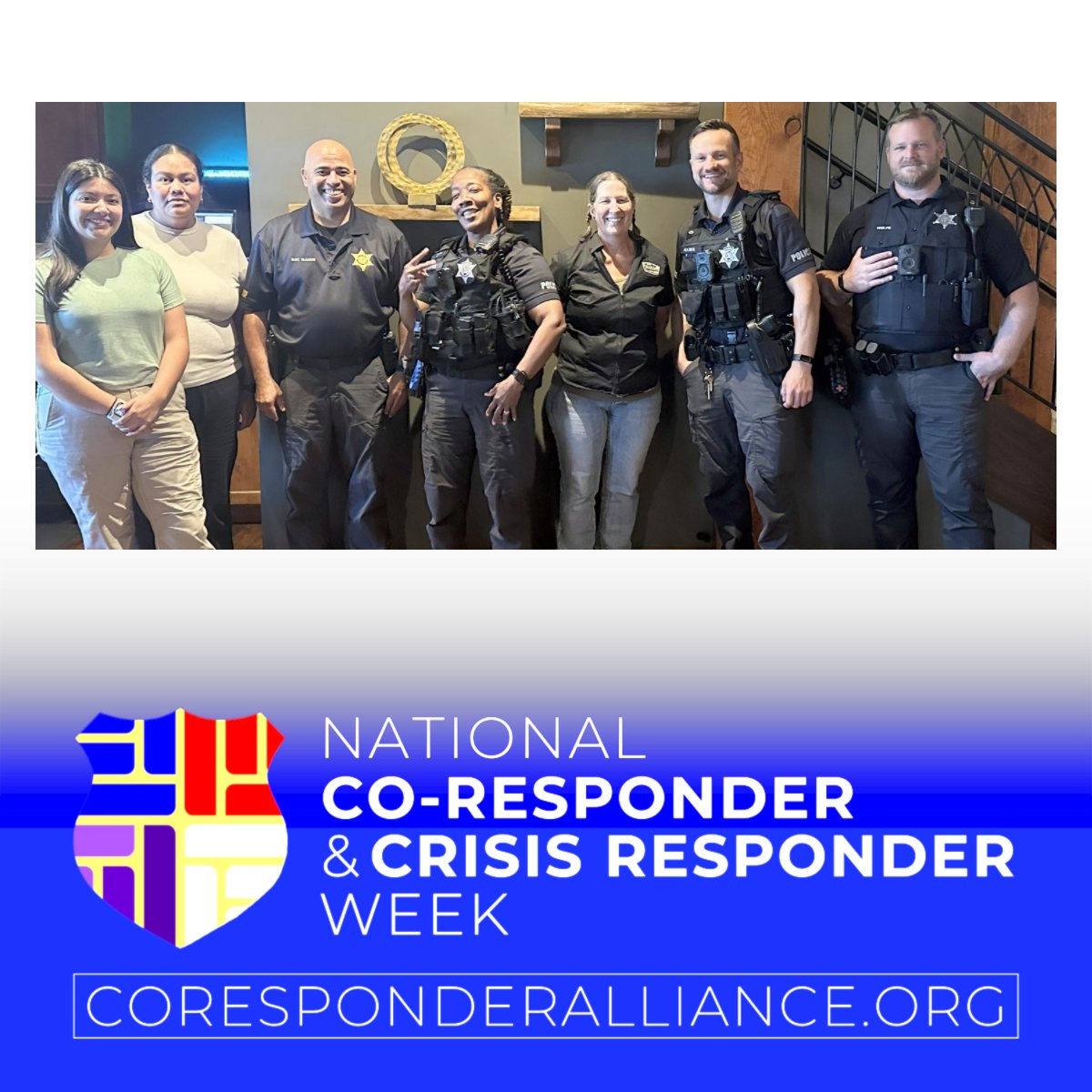 🚓💙This week we are proud to recognize National Co-Responder &amp; Crisis Responder Week!

Meet the dedicated members of the Waukegan Police Department's Community Outreach Group who serve as our co-responders, bridging the gap between law enforcement and community care.