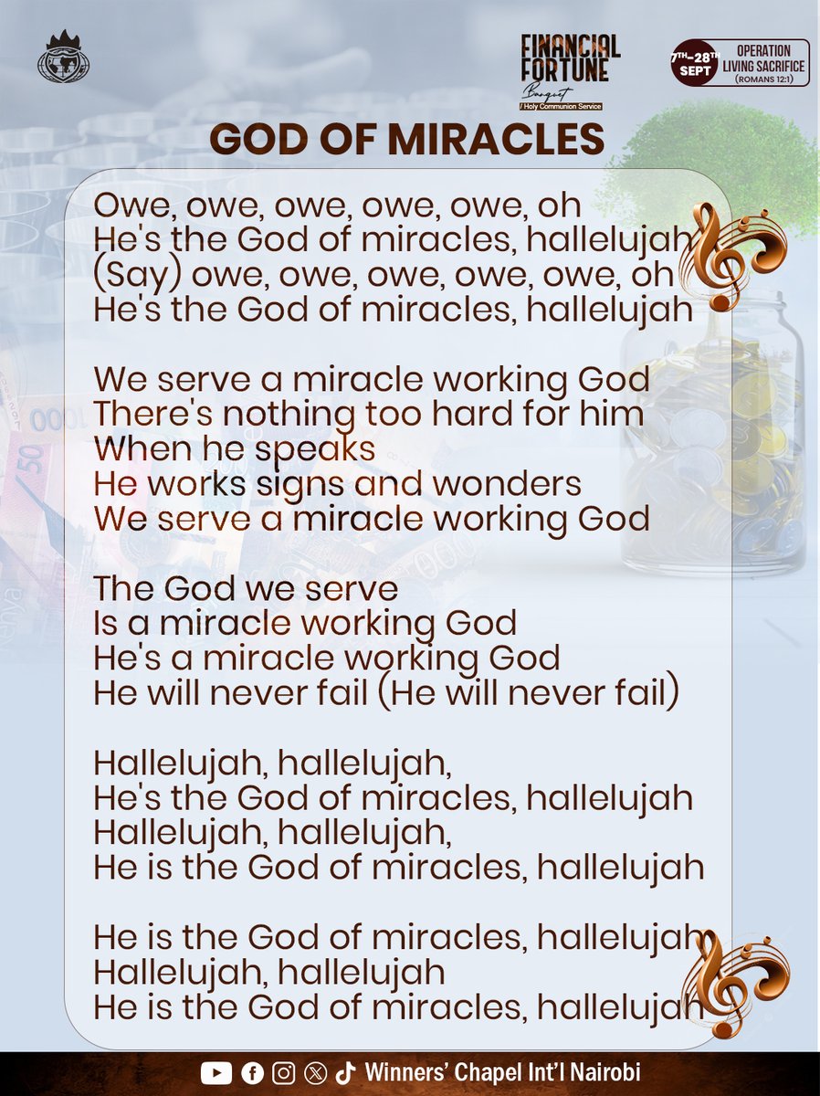 wmanairobi's tweet image. #ForMyGood 
#GodOfMiracles 
#ChoirMinistration 
#WinnersVoices 
#MyNewEraYear2025