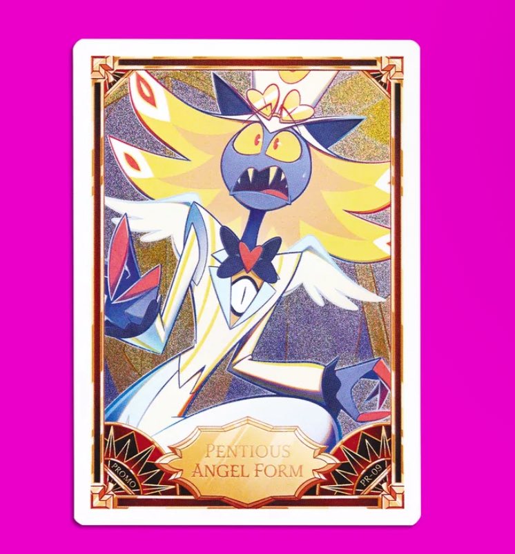 New Hazbin Hotel card just dropped!!! Angel Sir Pentious