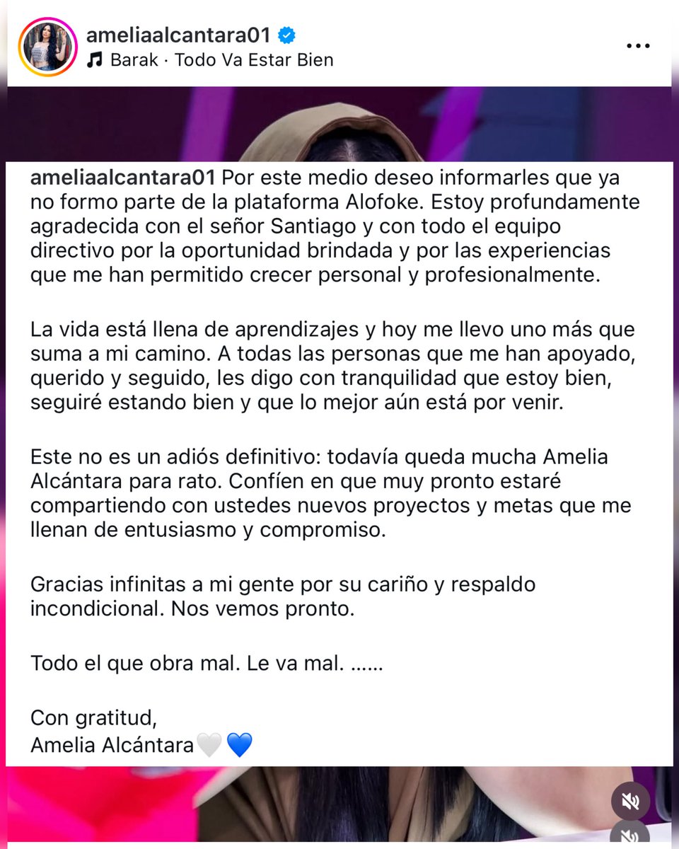 Amelia sale de Sin Filtro? 👀