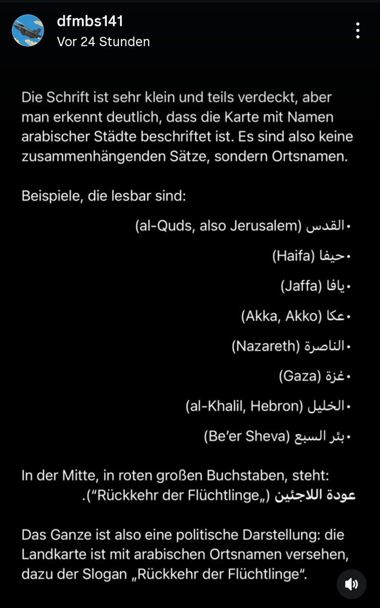 bag_shalom's tweet photo. Really?
»Der Parteivorstand distanziert sich von jedem Aufruf, jedem Statement und jedweder bildlichen Darstellung, die unter dem Deckmantel der Solidarität mit der palästinensischen Bevölkerung die Existenz Israels negiert oder die Auslöschung Israels propagiert.« #Schwerdtner https://t.co/4NH0A0xLry