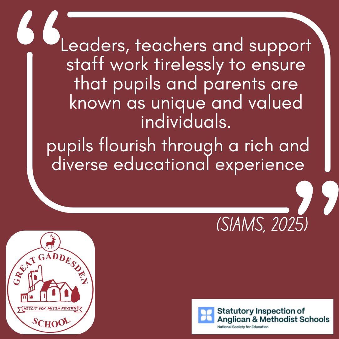 Great Gaddesden CE (VA) Primary School tweet media