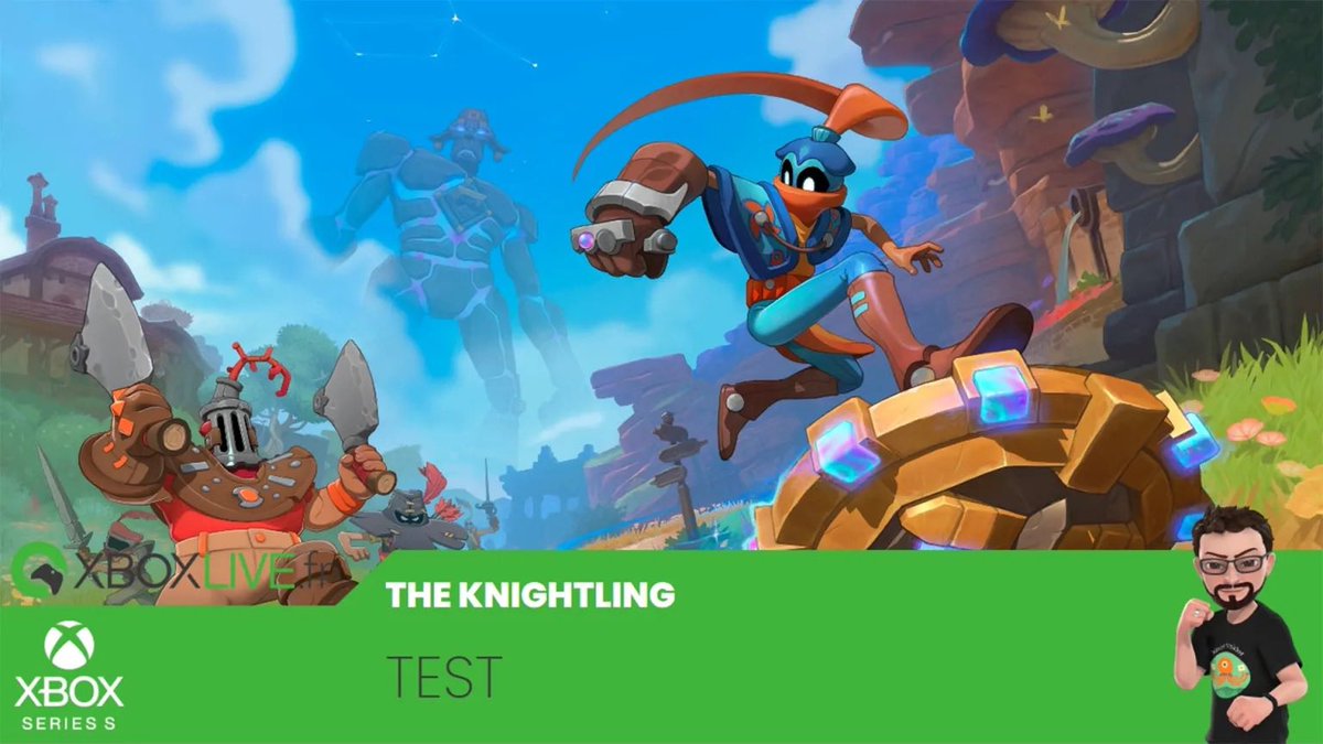 Un bouclier, une quête, et un royaume à sauver.

Le test de <a href="/Jess21fr/">Jess21fr | Xboxlive.fr</a> sur le jeu #TheKnightling est dispo sur notre site.

xboxlive.fr/test-the-knigh…