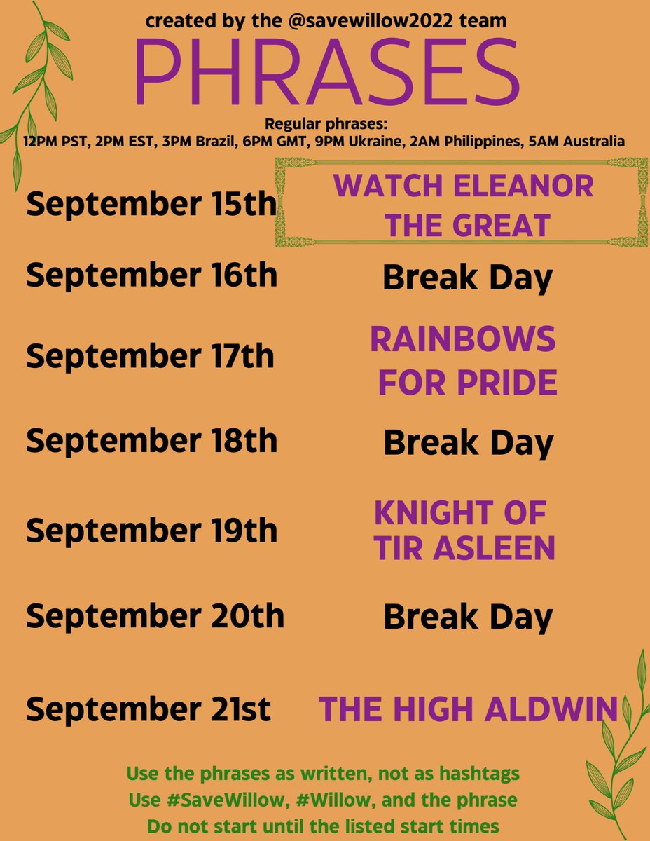 savewillow2022's tweet photo. Our new phrase WATCH ELEANOR THE GREAT starts now! Our Willow cast seem to be busy people (we love to see it). We miss seeing Jade but supporting Erin Kellyman's latest film is never a bad thing, if you can. #SaveWillow #Willow https://t.co/huJNzItNNy
