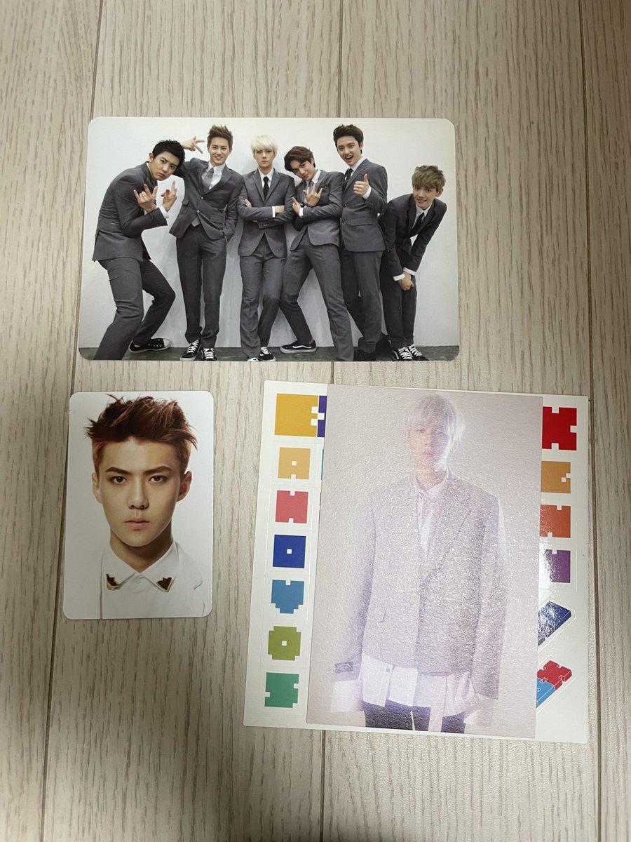 syui16's tweet photo. 엑소 백현 디오 경수 수호 준면 세훈 엽서 포카 양도

구마마/신마마/으르렁/중독/엑소더스/럽라/싱포유/몬스터/로또/커밍오버/포라이프/코코밥/파워/유니버스/템포/러브샷/유엔빌리지/캔디

급처❗️all 1.9❗️
exo baekhyun photocard pc poca 앨포 sell xiumin kai suho sehun chanyeol d.o. chen https://t.co/BWoUG0QOIV