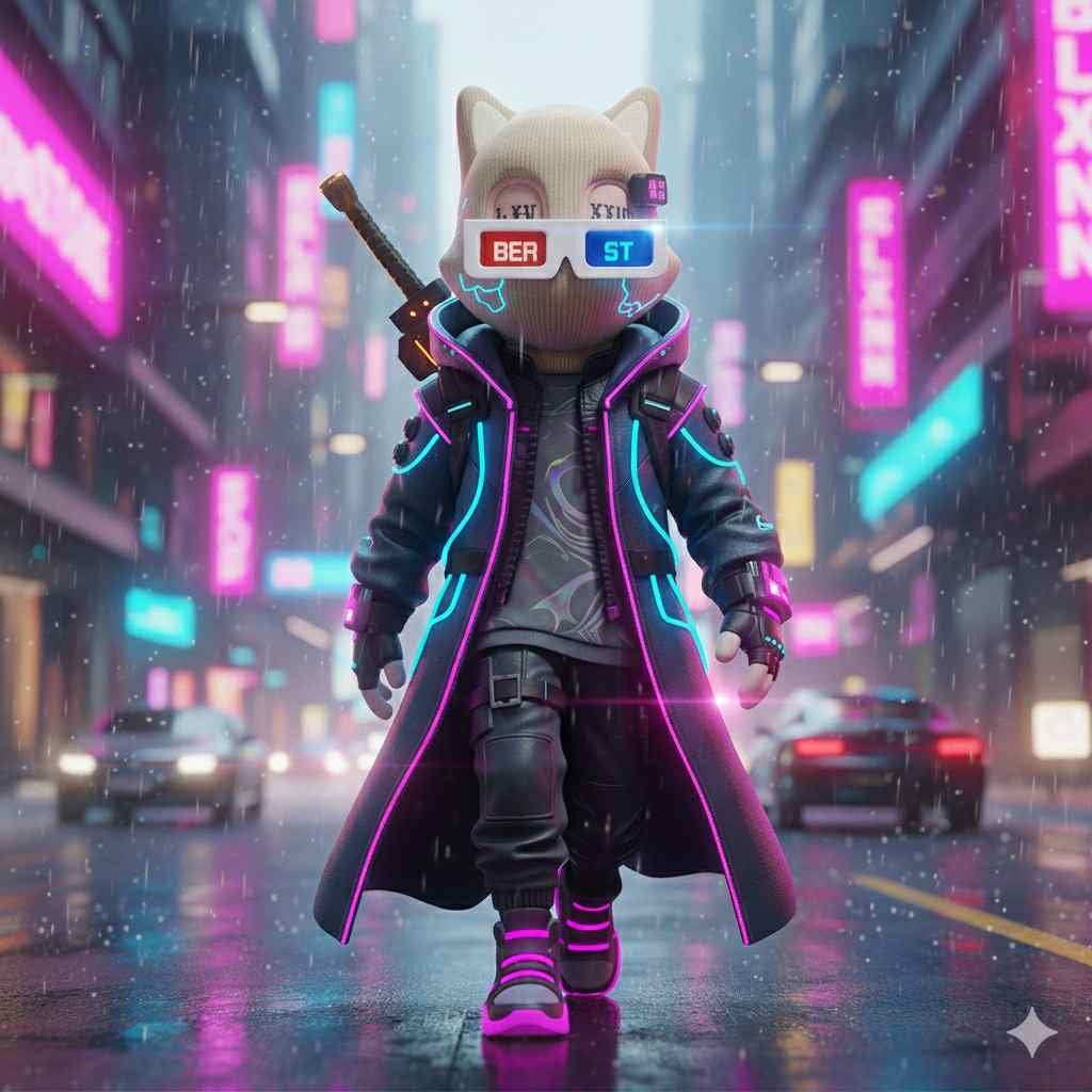 knollcaptures's tweet image. 🚨 BEAST MASHUP WEEKLY CONTEST 🚨

This week’s theme: CYBERPUNK MODE ⚡🤖

Jack in, power up, and reimagine your
@akidcalledbeast
as a neon-drenched street samurai, rogue hacker, chrome-enforcer, or your own original #AKCB cyberpunk creation.

🏆 Prizes
1st – 1 BitBeast + 2,000…