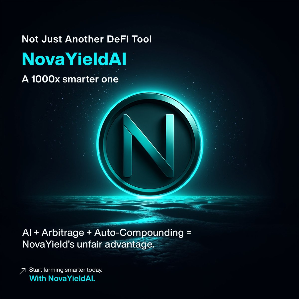 novayieldai's tweet image. What sets NovaYield apart? 1000x smarter—AI analyzes in real time. It’s automation meets arbitrage meets auto‑compounding.   

#DeFiInnovation #NovaYield