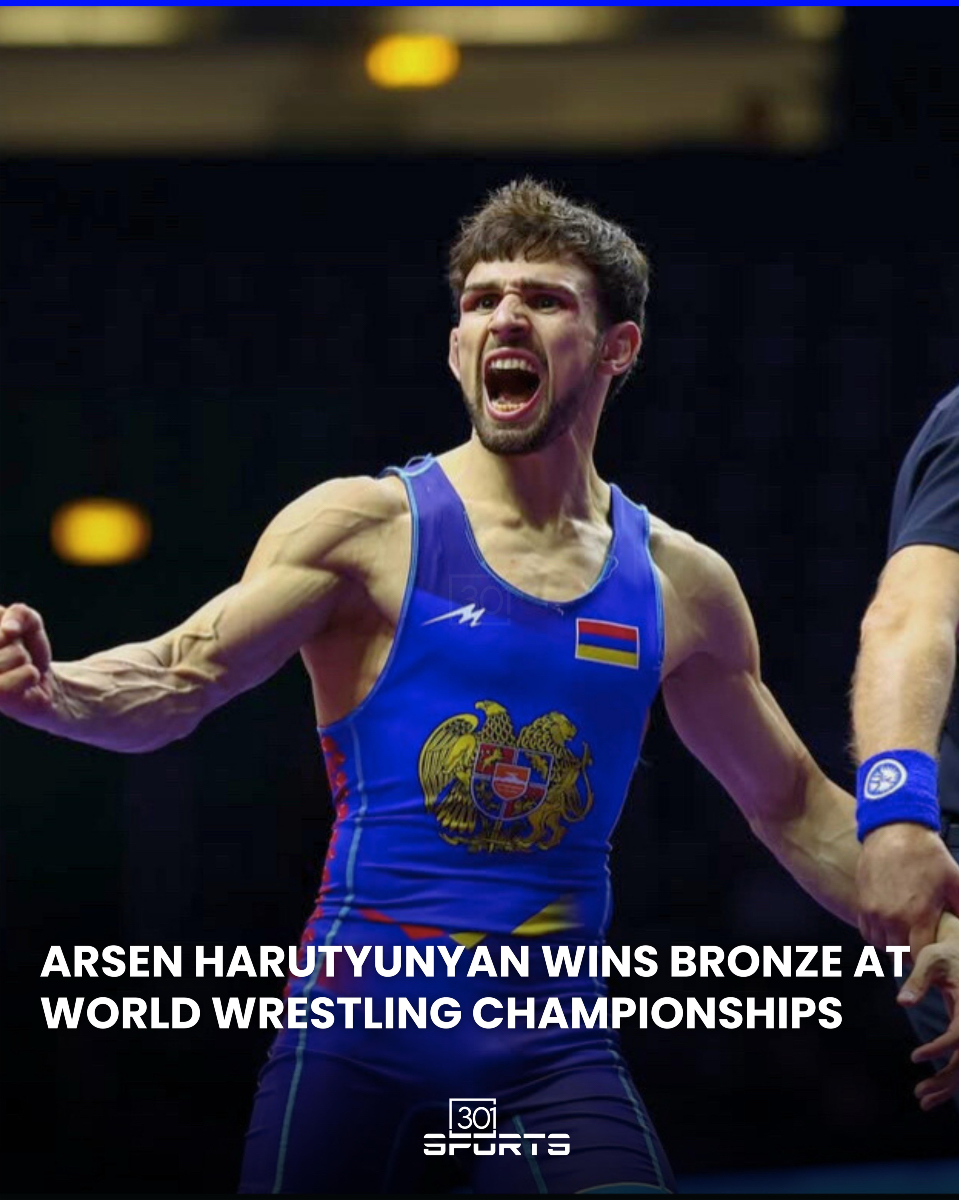 Armenian freestyle wrestler Arsen Harutyunyan (57 kg) captured the bronze medal at the 2025 World Championships in Zagreb, marking his fourth career world bronze.

In the decisive match for third place, Harutyunyan defeated Mexico’s Roman Bravo Young with a hard-fought 7–4