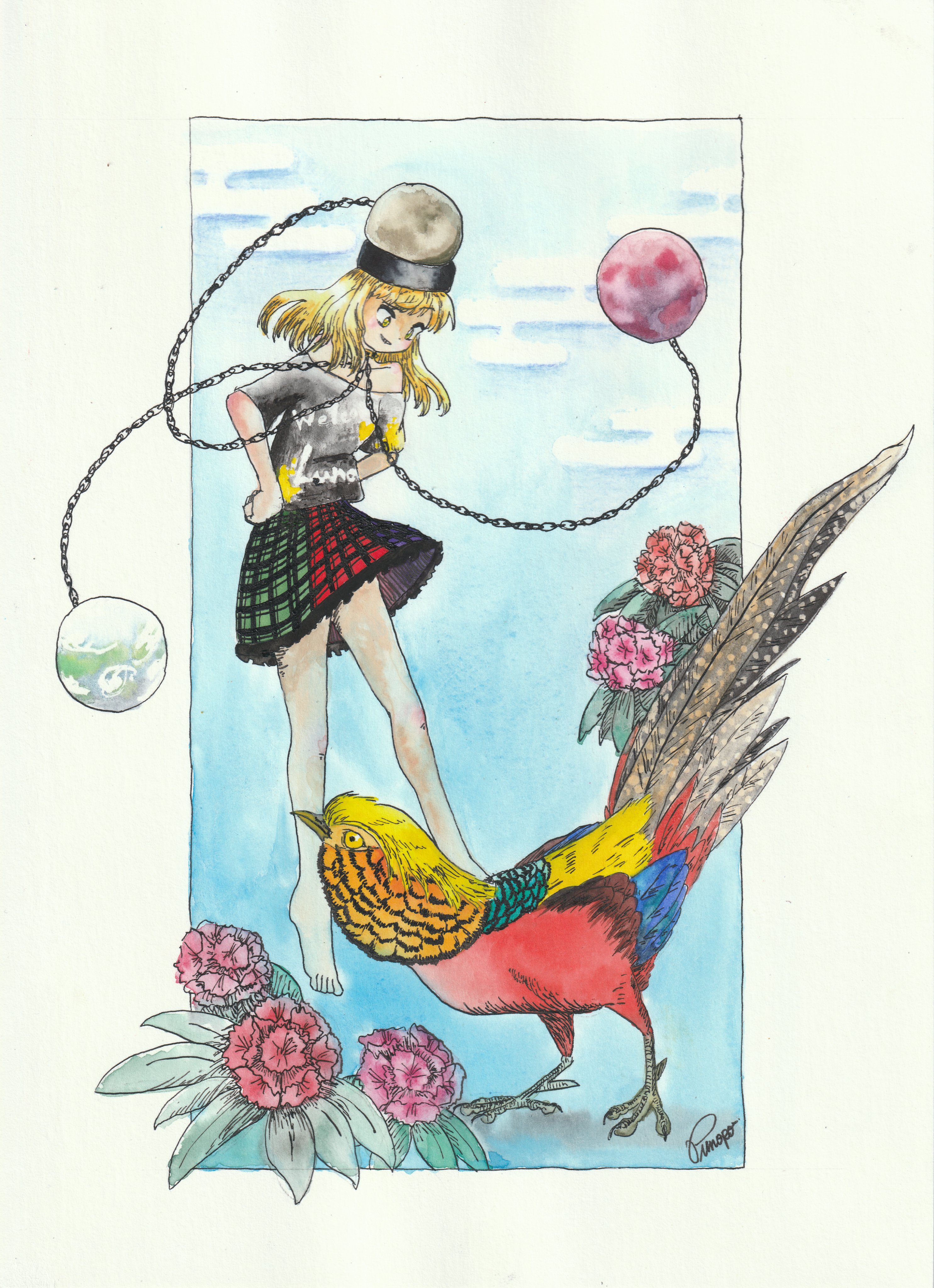 絵画 題名 秋の童話 童話絵本あかずきん：昭和出版の世界名作 Little Red Riding