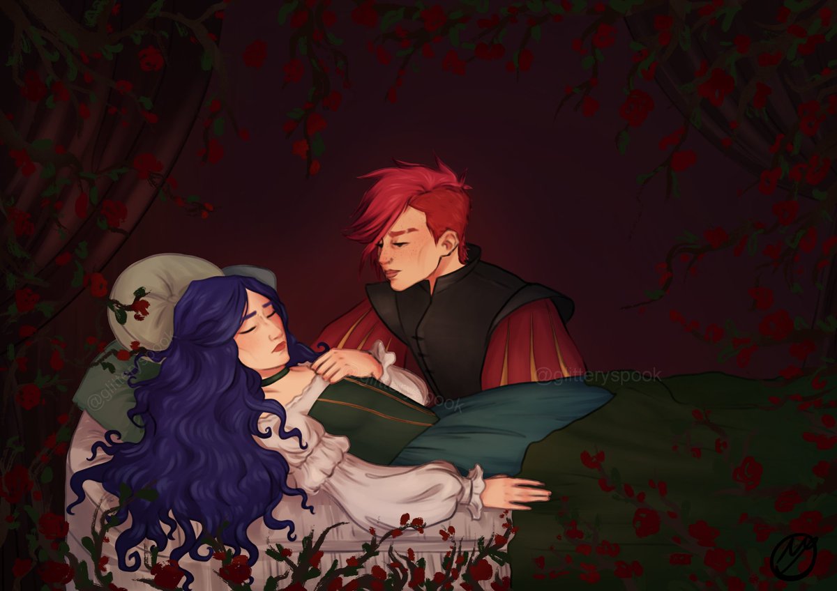 Sleeping beauty caitvi, for day 1 of #arcane #whimsyweek "fairytale"!!
.
.
.
#caitvi #caitlynkiramman #viarcane #vi #piltoversfinest