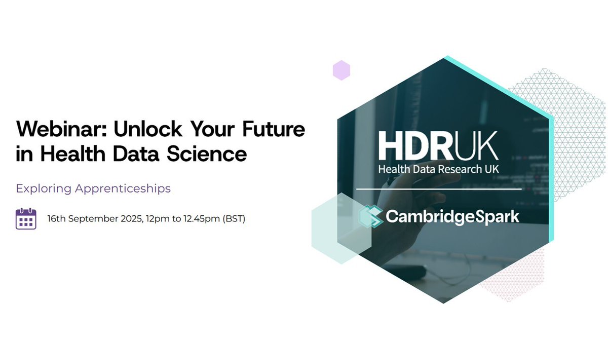 Health Data Research UK (HDR UK) tweet media