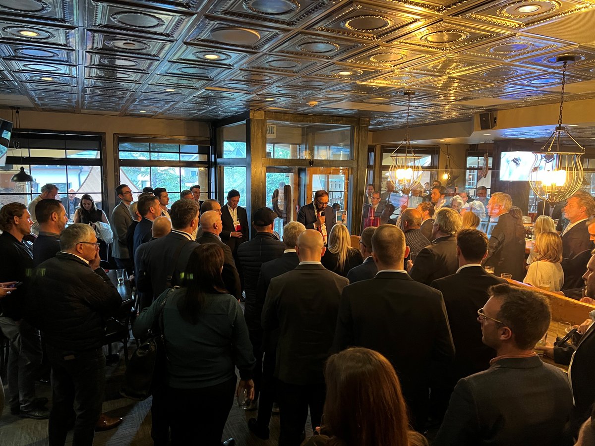HDI_Amarc's tweet image. BC Minister of Mining &amp;amp; Critical Minerals Jagrup Brar speaks to participants at the Precious Metals Summit Beaver Creek investment conference last week, promoting the opportunities in BC.

Amarc President &amp;amp; CEO Diane Nicolson and Executive Chair Robert Dickinson were also at…
