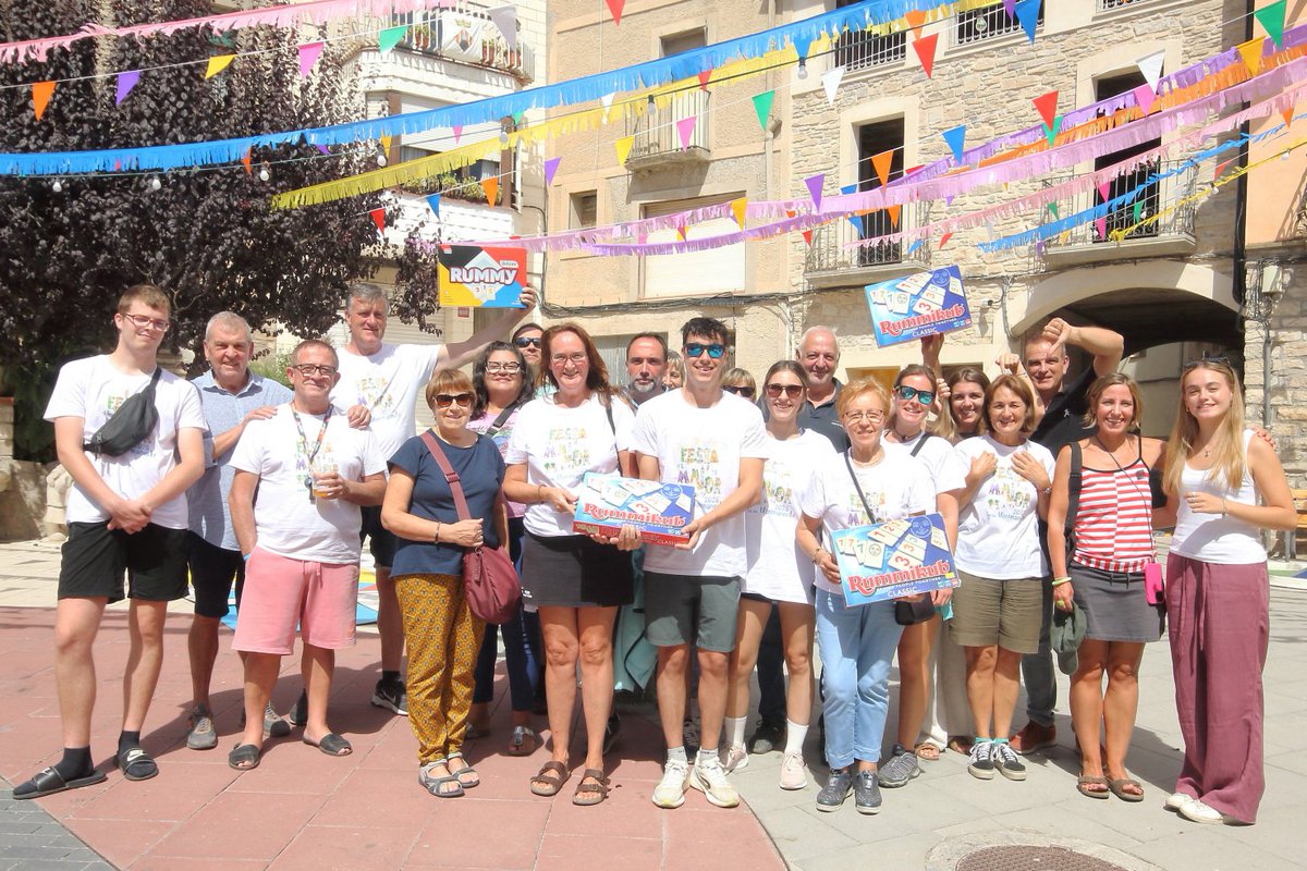 AjMontmaneu's tweet photo. Imatges d'actes celebrats el passat dissabte 6 de setembre a #Montmaneu durant la #FestaMajor d'enguany. #festesmajorsdecatalunya
#caminada #pedalada #esmorzar #festaescuma #torneig #rummikub #trialshows #jordipascuet #marceljustribo https://t.co/n08YxxFYeW