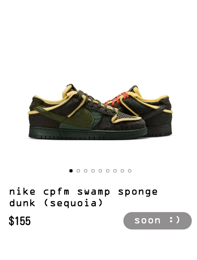 JustFreshKicks's tweet image. COMING SOON 🌵
CPFM x Nike Dunk Low

cactusplantfleamarket.com
