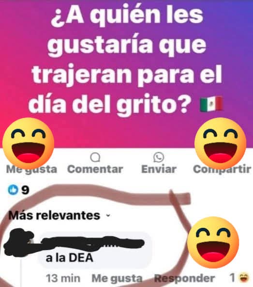 VIVA LA DEA Y QUE CHASM EL #NarcoGobiernoMorena Y SU #NarcoPresirvientaClaudiaEspuria  !
Y QUE VIVA MÉXICO CABRONES  !