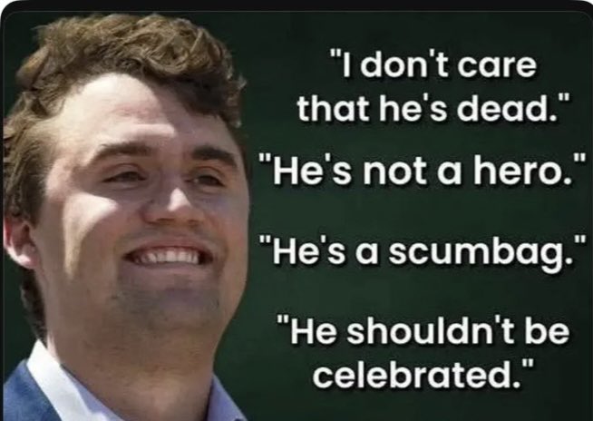 Before you lose your shit, this is what Charlie said about George Floyd.