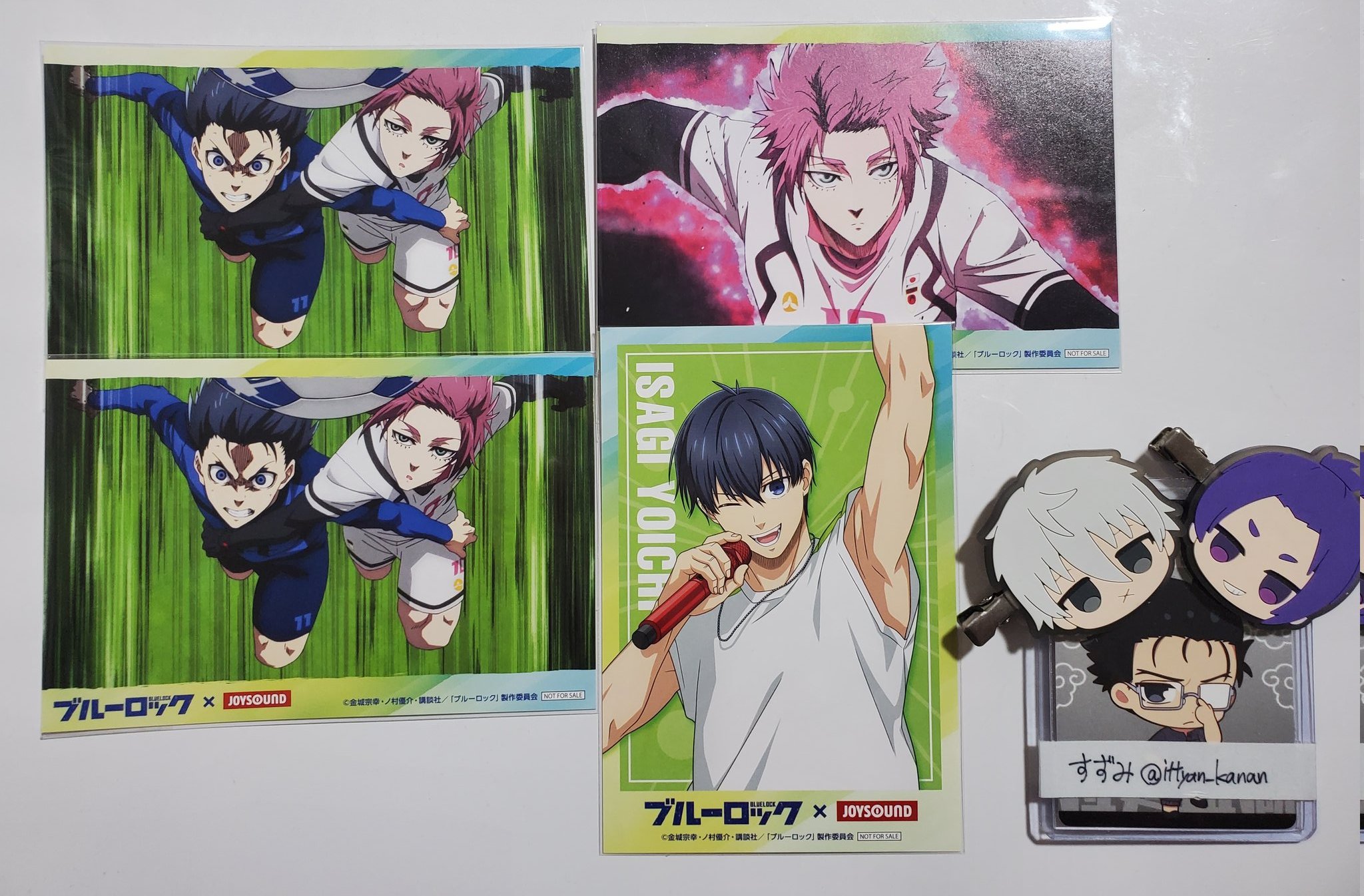 ブルーロック JOYSOUND ポストカード TVアニメ『ブルーロック』×JOYSOUND直営店コラボキャンペーン