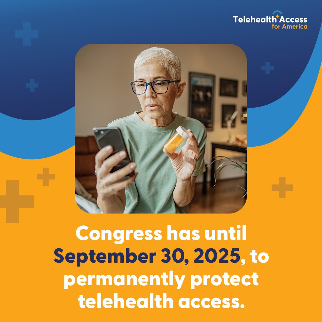 TAforAmerica's tweet photo. ⚠️  WARNING: There are less than 30 days until the current Medicare #telehealth flexibilities expire!

Unless lawmakers act soon, millions of patients could lose access to the virtual care they’ve come to rely on. Learn more: