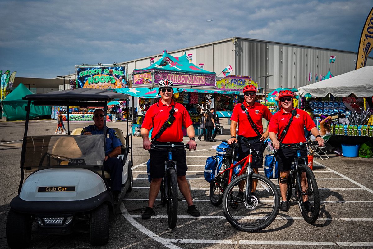 OKCFD's tweet photo. 🎡 The State Fair is here! Come out, enjoy the fun, and stop by to see us. 🚒✨ Just don’t forget—stay hydrated! 💧 The sun + excitement can sneak up on you. Have fun, stay safe, OKC! ❤️

#OKCFD #HereIfYouNeedUs #StateFair https://t.co/ONOccEn38I