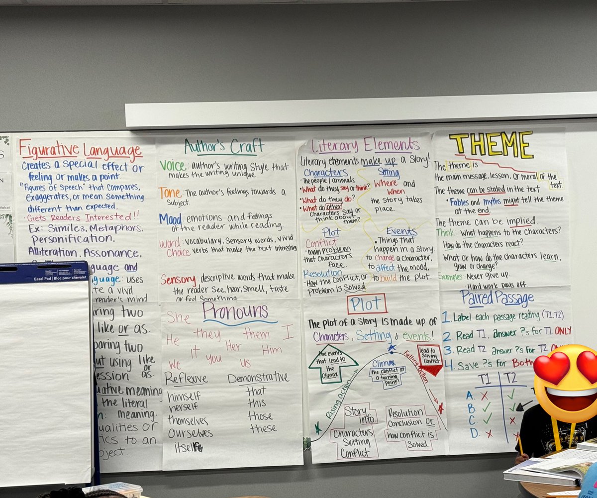 Look at all these anchor charts! 😍😍😍