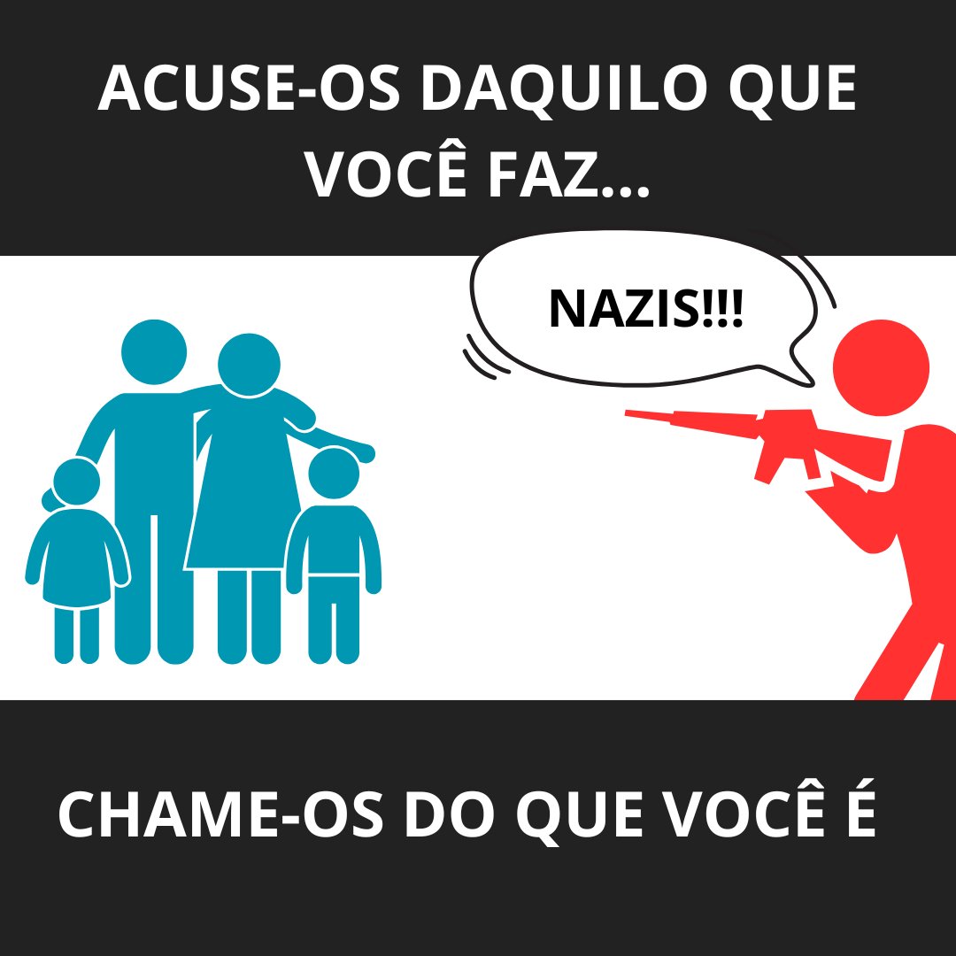 Acuse-os daquilo que você faz... Chame-os do que você é