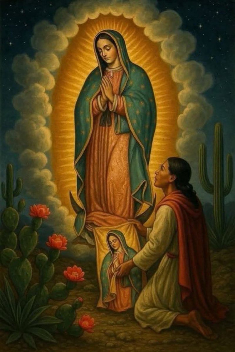Faithful2Pray's tweet photo. Our Lady of Guadalupe pray for us
Amen https://t.co/X5GhYdUpkF