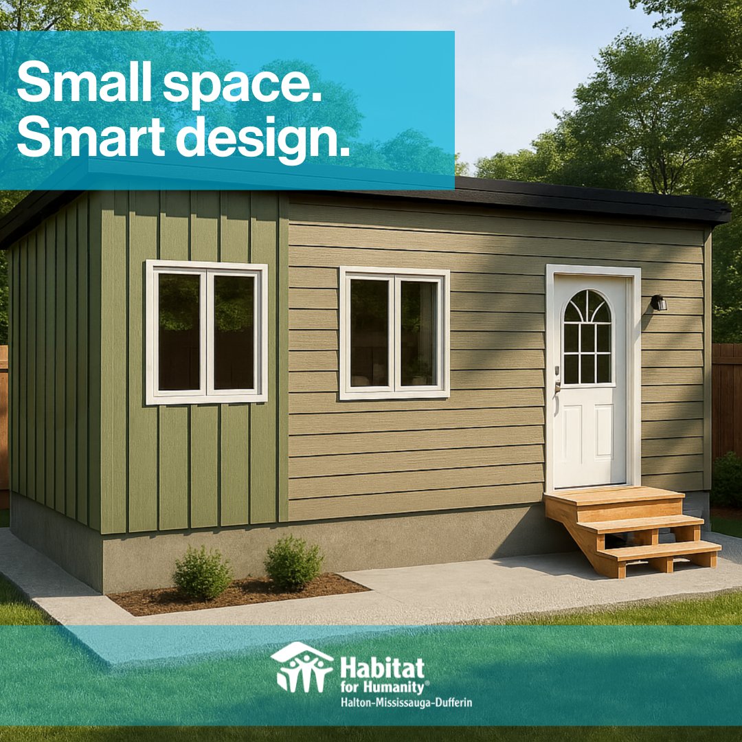 HabitatHMD's tweet image. Small space. Smart design. 

Our Backyard Tiny Homes feature an open-concept studio layout that maximizes every inch of 230 SF. 

Discover more here 👉 habitathmd.ca/backyard-tiny-…

#TinyHome #SmartDesign #HabitatForHumanityHMD #BackyardLiving #SustainableLiving