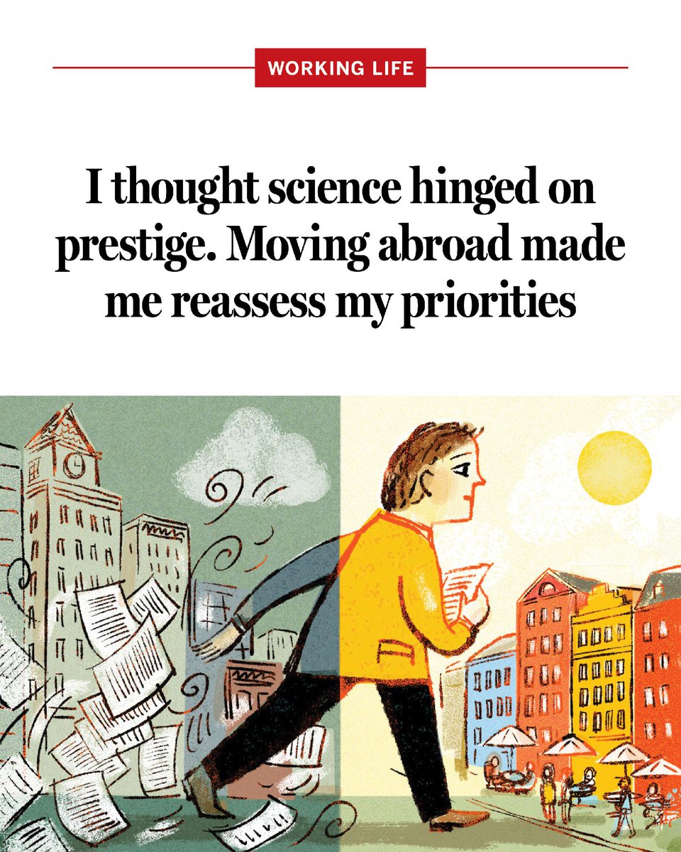 "I was thrilled to be on an exchange semester overseas, but I saw it as just a detour from my imagined career path. I didn’t realize I was already pedaling toward a different life—one that would make me reassess how to achieve a fulfilling research career." #ScienceWorkingLife