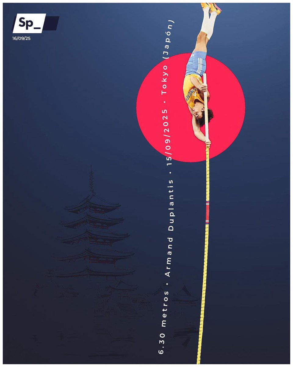 Hay portadas que no deben esperar a la noche. Hitos deportivos que merecen estar al nivel del protagonista. Armand ‘Mondo’ Duplantis acaba de batir nuevamente el récord del mundo de salto con pértiga. Lo ha hecho catorce veces ya. 

Esta vez el escenario fue el majestuoso Estadio