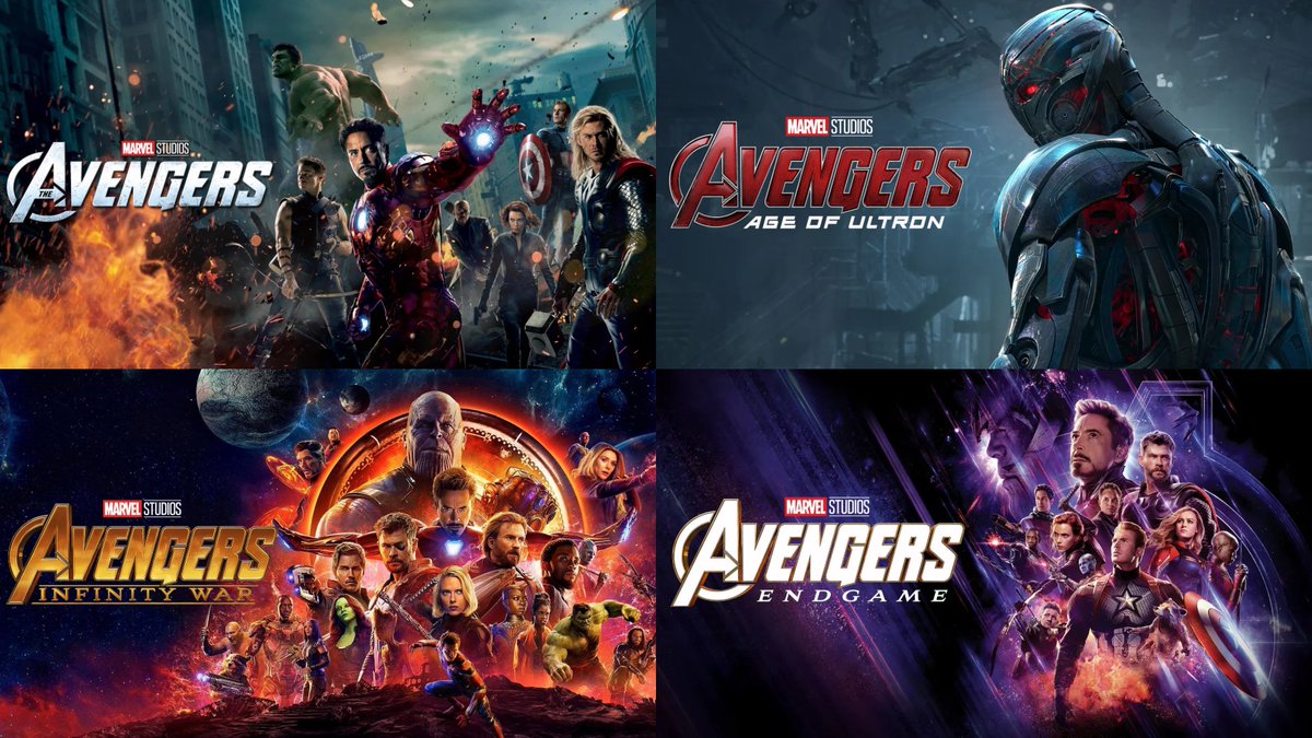 marvel_updat3s's tweet image. What do you think is the best ‘AVENGERS’ movie?

• ‘The Avengers’
• ‘Avengers: Age of Ultron’
• ‘Avengers: Infinity War’
• ‘Avengers: Endgame’