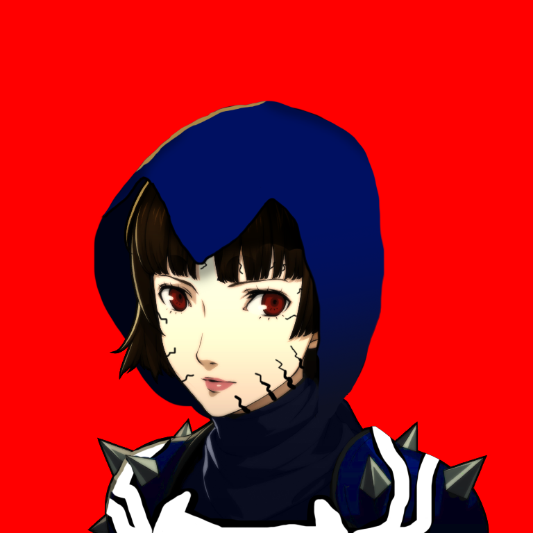 WebofV0LTage's tweet photo. @ellphii Makoto Niijima but wearing a Venom Symbiote. I've got this design I've had for a while that I'd love to see someone else take a shot at. You don't need to do the mask either if you don't want https://t.co/Psev4q2gor