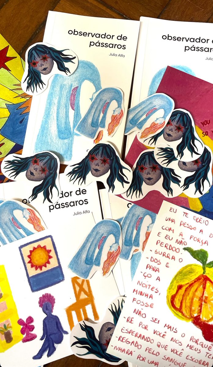 COMPRE O OBSERVADOR DE PÁSSAROS COMIGO! 

o livro está R$60,00. compre comigo e ganhe uma dedicatória e brindes especiais, como os da imagem abaixo! 

não deixe de aproveitar a promoção de frete: 

minas gerais: R$10,00 
demais estados: R$15,00