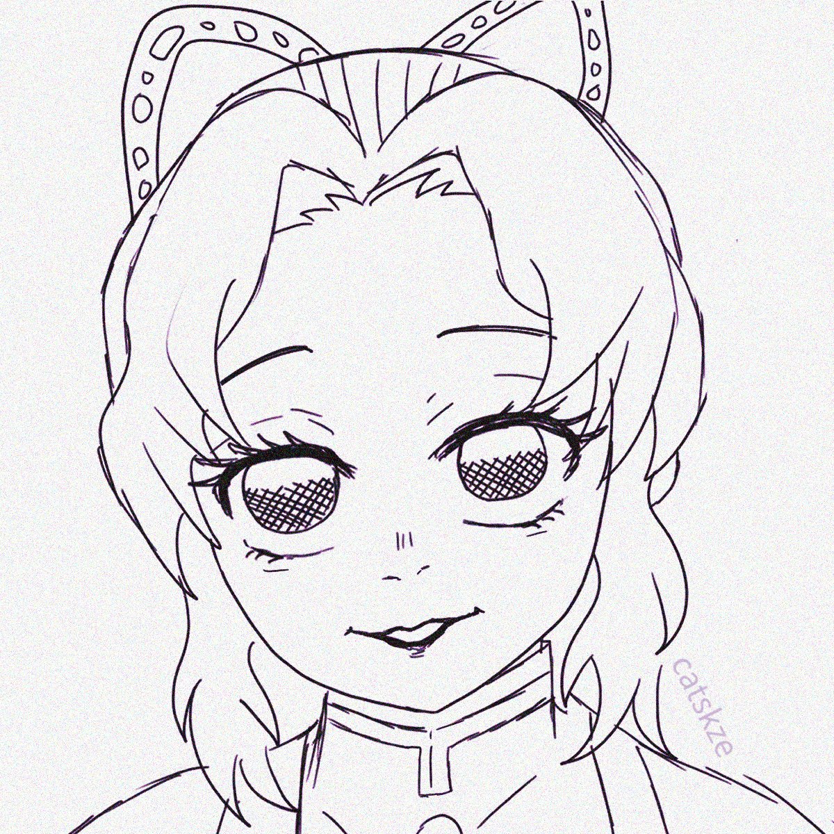 catskze's tweet photo. "Oh, did you finally die? Good." #胡蝶しのぶ 

(I'll draw the other one later) https://t.co/s0dMjNDd3H
