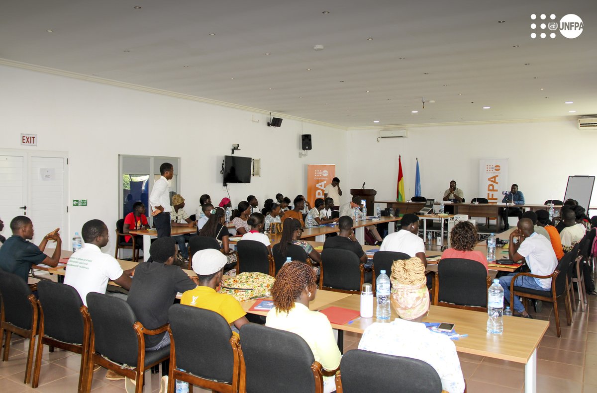 Supported by <a href="/UNFPAGNB/">UNFPA Guinea-Bissau</a> and <a href="/Palazzo_Chigi/">Palazzo_Chigi</a>, the Youth Leadership &amp; Entrepreneurship training has just opened in Bissau — the final stop! For 14 days, 50 young people will grow, connect &amp; build their future.

#Youth2030
#UNFPA
#YouthEmpowerment
#YouthLead