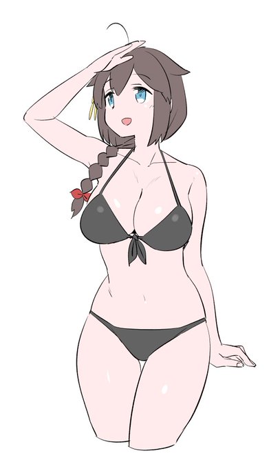 まだ暑いからね 