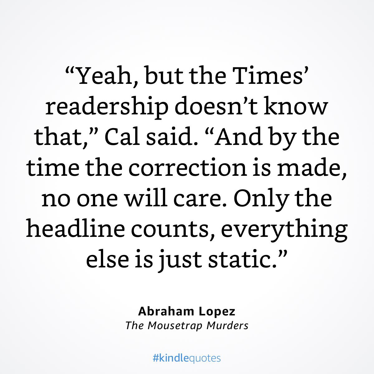Abe Lopez, Author tweet media