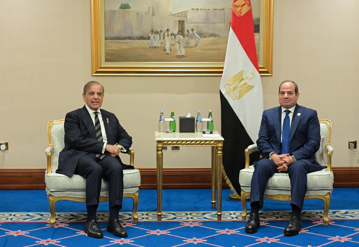 Great meeting my brother, President Abdel Fattah El Sisi, on the sidelines of the Arab–Islamic Summit in Doha.

I strongly condemned Israel’s growing reckless aggression and lauded Egypt’s proactive diplomacy at this critical juncture, including its vital role in the delivery of
