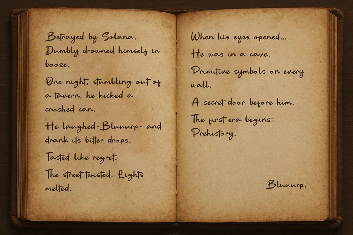 Dumbly_algo's tweet image. The tale begins. 📖
The first door awaits.🚪
To come… 🔮
🔁 Share if you dare.