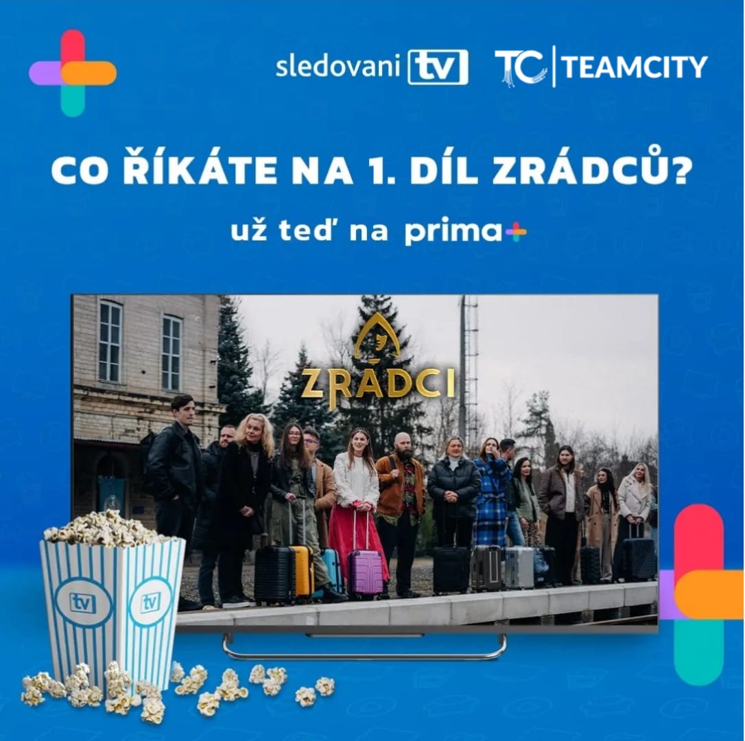 TeamCityCZ's tweet image. Už jste viděli 1. a 2. díl Zrádců?

Naše akce, kde od nás máte první měsíc zdarma stále běží
Zjistěte, kdo je vrah.

S internetem od nás máte zdarma první 3 měsíce ;-)

#SledovaniTV #Zradci #PrimaPlus
