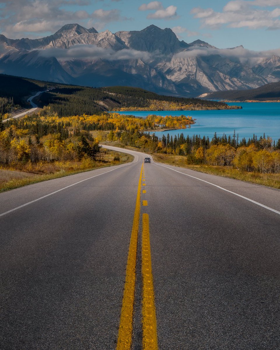 danschyk's tweet image. David Thompson Highway