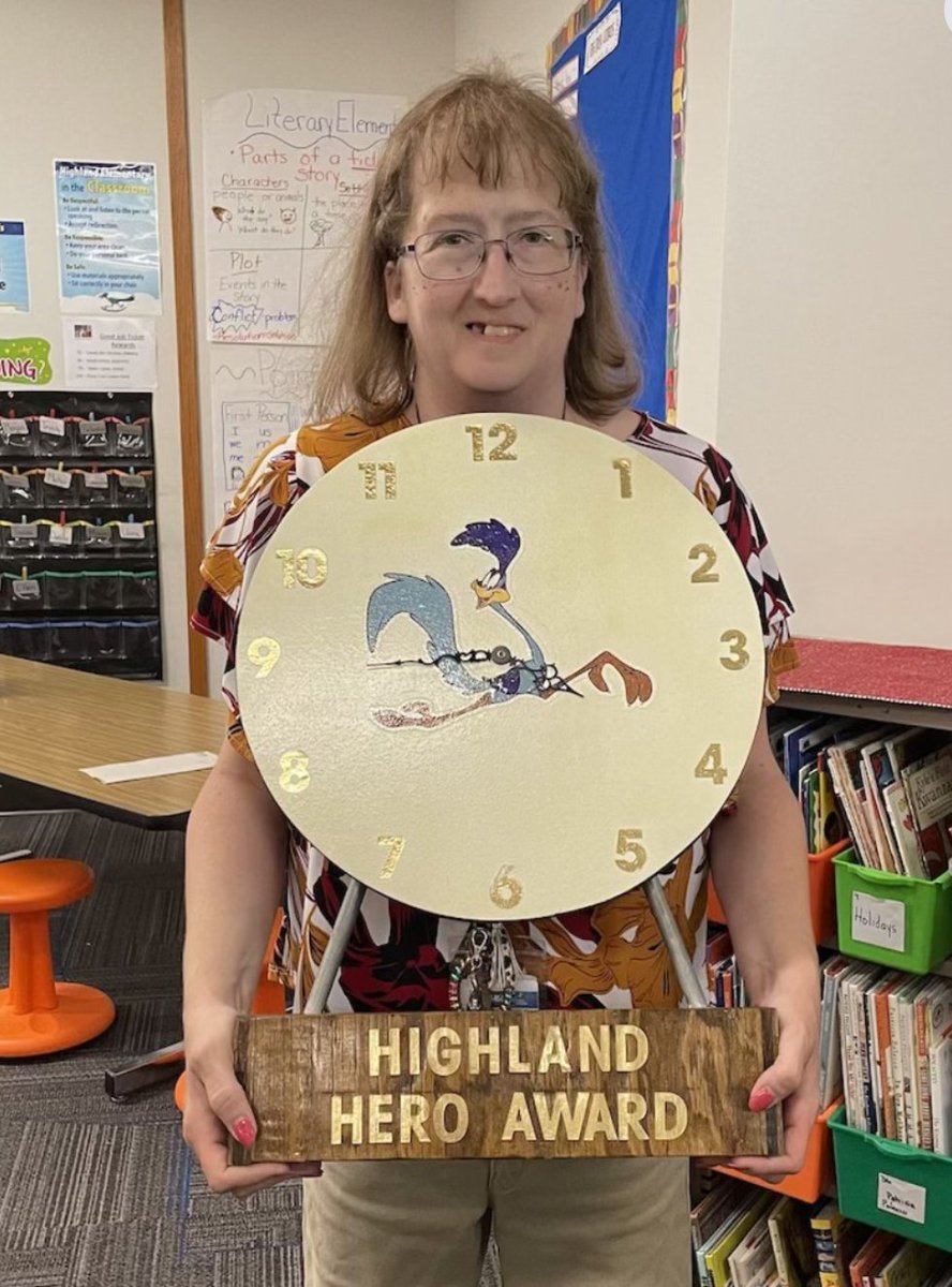 Highland Elementary School tweet media