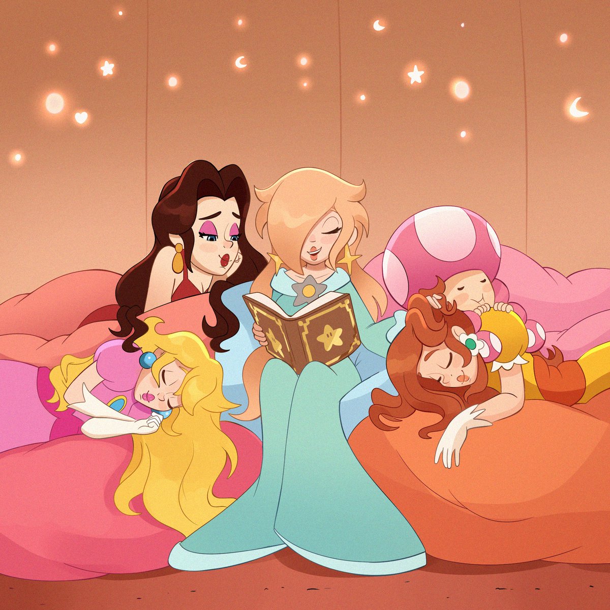 Nap time 🤫
#PrincessPeach #PrincessDaisy #princessrosalina