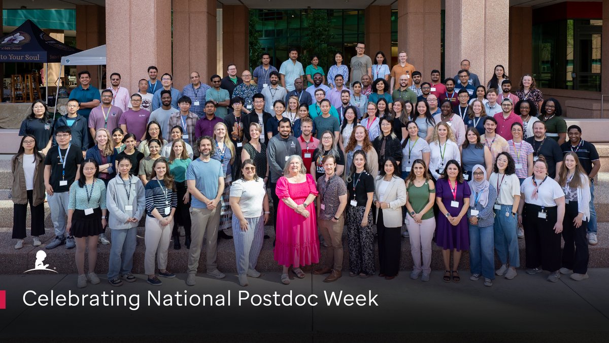 StJudeResearch's tweet photo. During National Postdoc Appreciation Week, we celebrate the contributions of our 365 postdoctoral researchers, their dedication to advancing our mission and how St. Jude is supporting postdocs with resources, mentorship and career development opportunities. https://t.co/07RtQd9Qqb