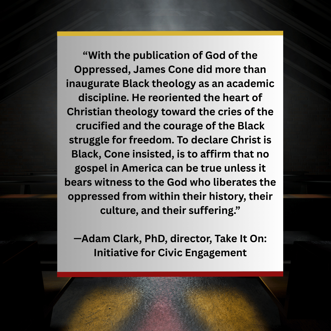 OrbisBooks's tweet photo. 50th Anniversary Edition! God of the Oppressed by James Cone—still powerful, still essential. ✊
📖 #OrbisBooks #LiberationTheology #JamesCone
#OrbisBooks #JamesCone #GodOfTheOppressed #LiberationTheology #FaithAndJustice #50thAnniversary https://t.co/OrdCbHPFAI