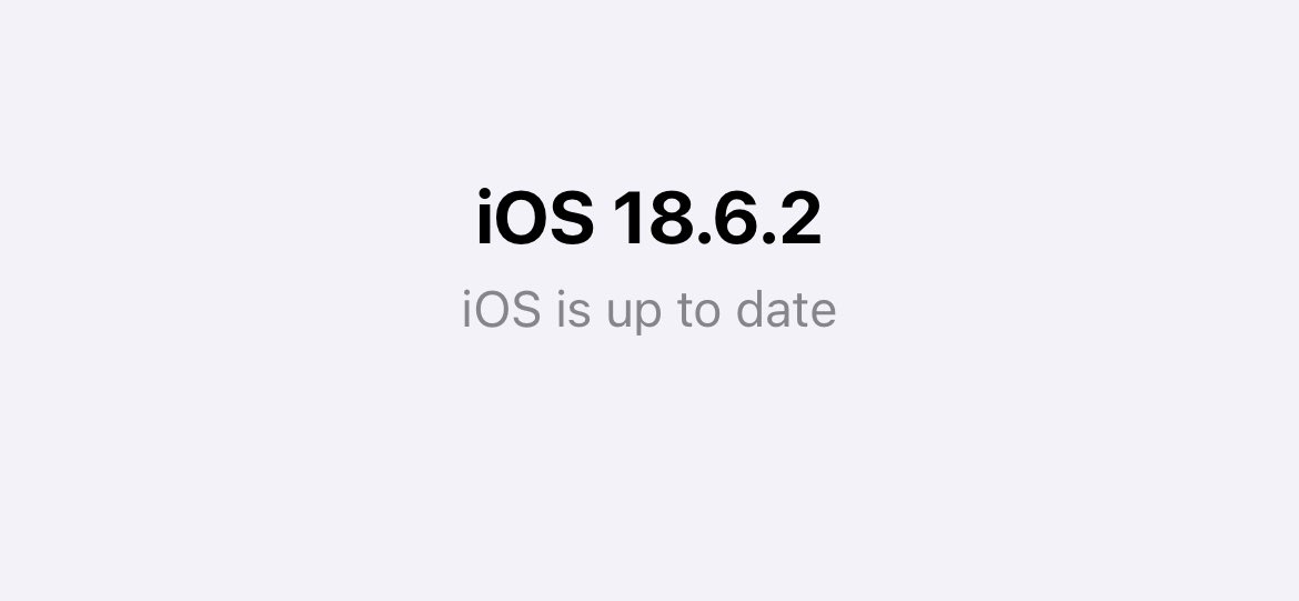 UGH! #iOS26
