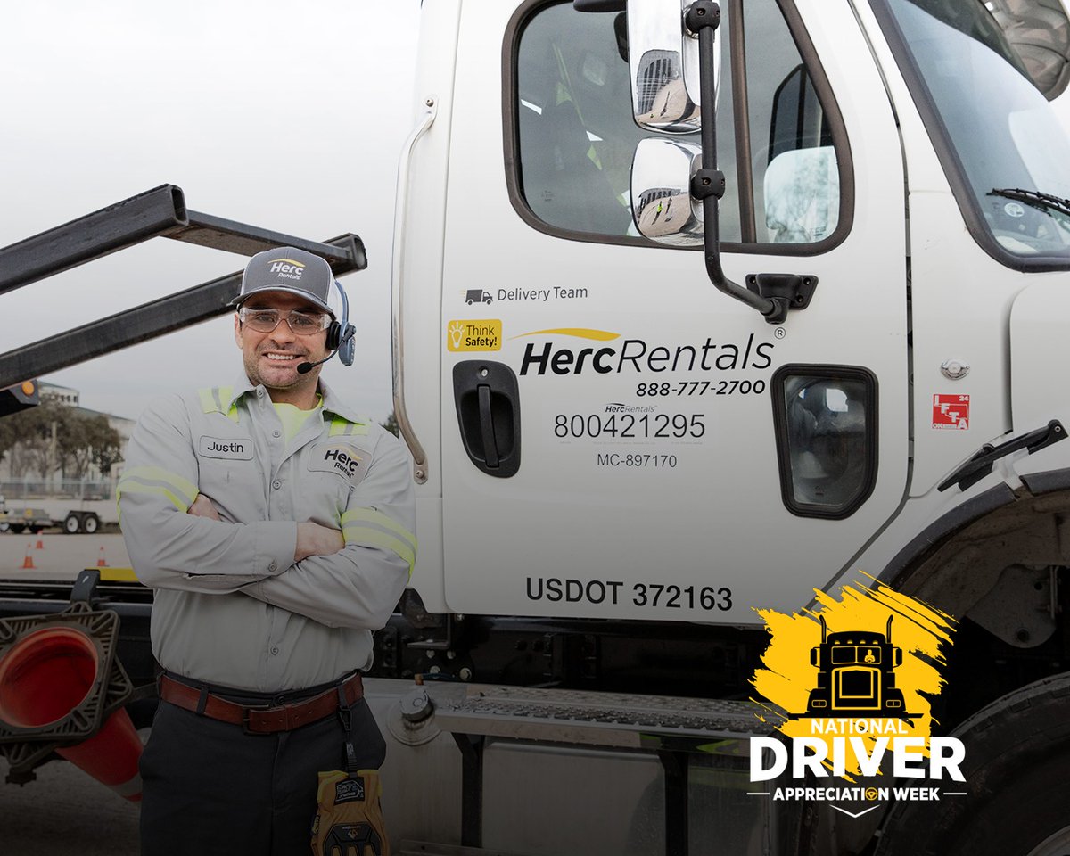 Our drivers always go the extra mile for our customers across North America. From delivering necessary equipment to furthering our mission to building brighter futures, drivers do it all. Happy National Truck Driver Appreciation Week!

#TruckDriverAppreciation #Drivers