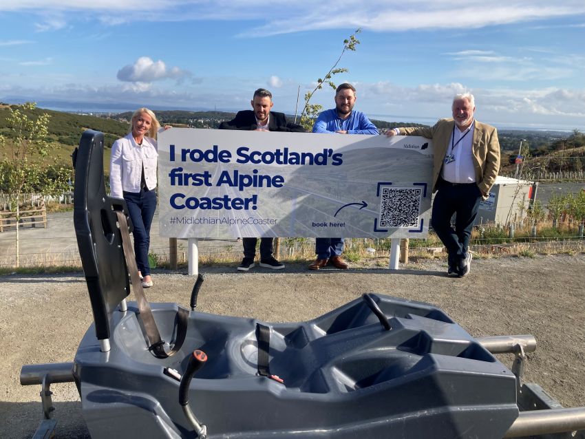 midgov's tweet image. 🎉 Scotland’s first alpine coaster at #Midlothian Snowsports Centre just turned 1!
🚀 300,000 visitors since launch—115% above target!
🌄 980m long, 28mph top speed &amp;amp; epic Pentland views.
🎟️ Book now: ow.ly/J9Xc50WWNtb
#alpinecoaster #chrispaullawlor