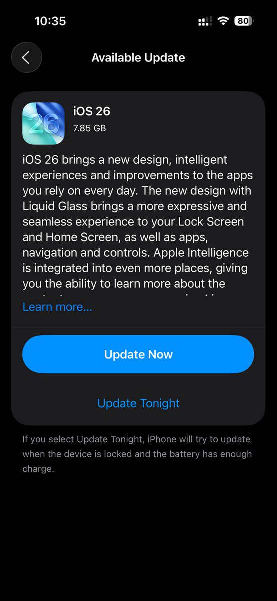 IISHIVAMII's tweet photo. Finally update is here. #iOS26 https://t.co/YzGuPR1A9o