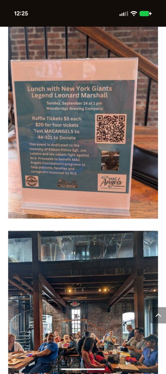 NRMedia50's tweet image. Here is my article on yesterday's lunch event with 2X Superbowl Champion, my Mentor, great friend @LeonardMarsh70 @MACAngelsNY to honor the late Joe Luistro @michaelrubin @AmyTrask @TheDnRCompany @Joba_44 @DJYoshi @jobaandthemouth🙏🐐🔥🚀 #NRMedia  worldwidesportsradio.com/2025-lunch-eve…